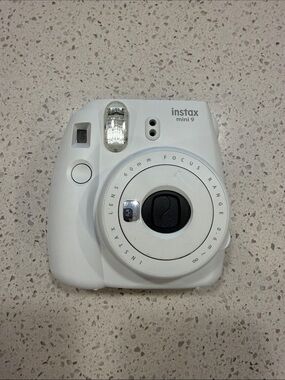 Fujifilm Instax Mini 9 Instant Camera — White Body